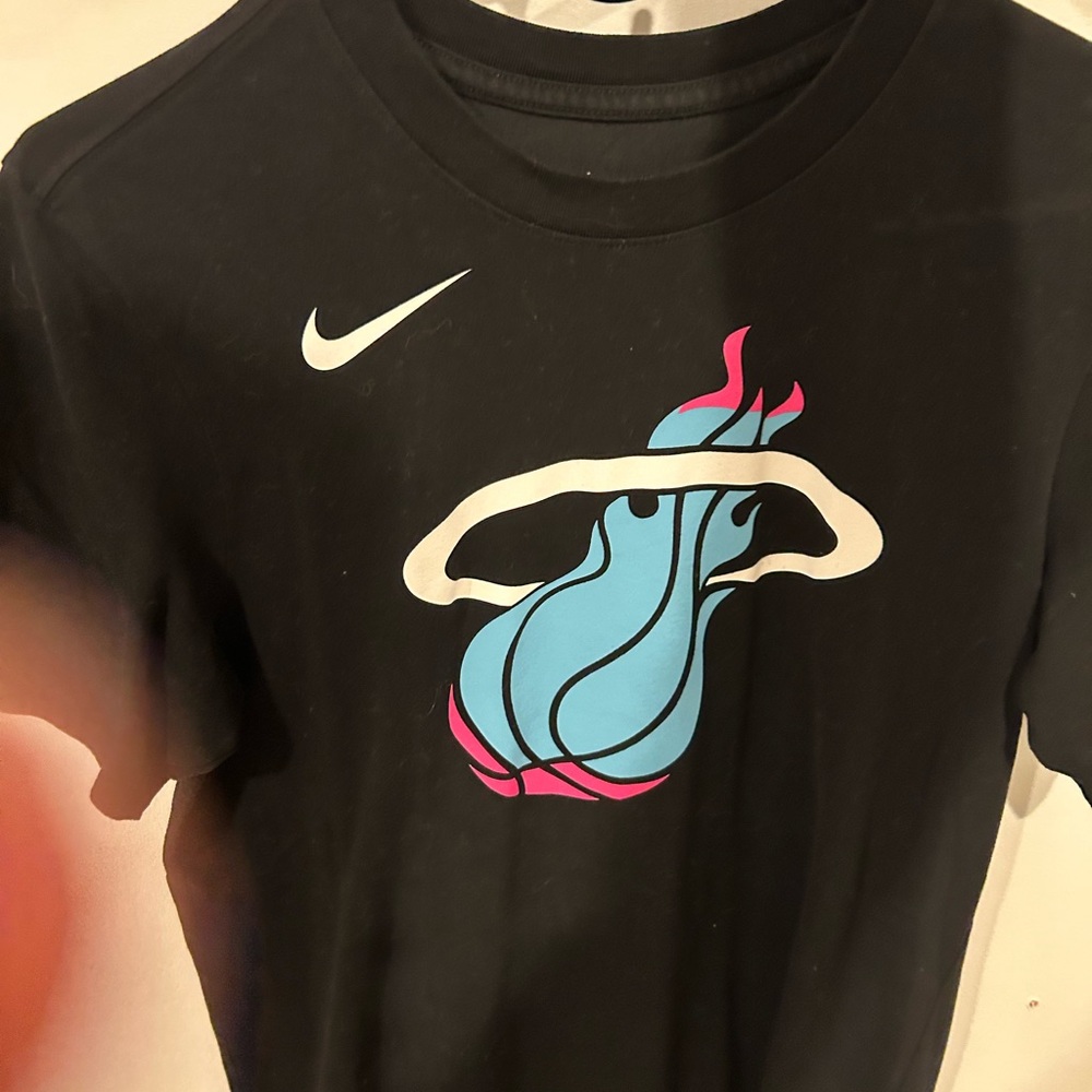 Nike Black T-Shirt MIAMI HEAT